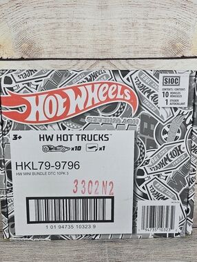 Hot Wheels 2022 HW Mini Bundle DTC 10pk HW Hot Trucks (BBHKL79)
